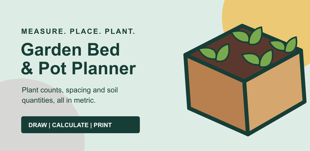 Garden Bed and Pot Planner