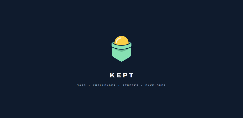 Kept savings jars and goals