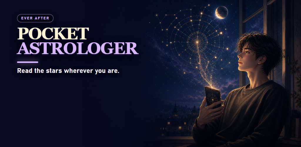Pocket Astrologer chart and daily reading