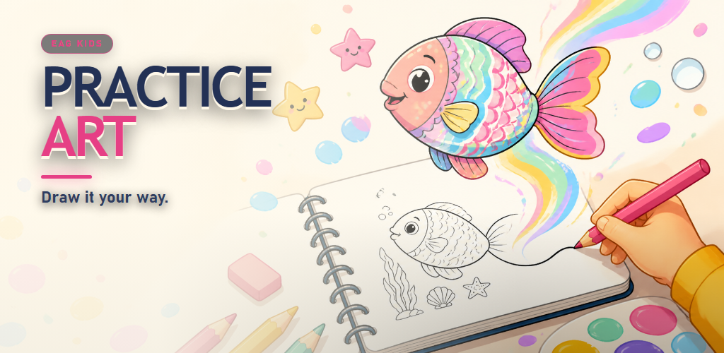 Practice Art drawing lessons