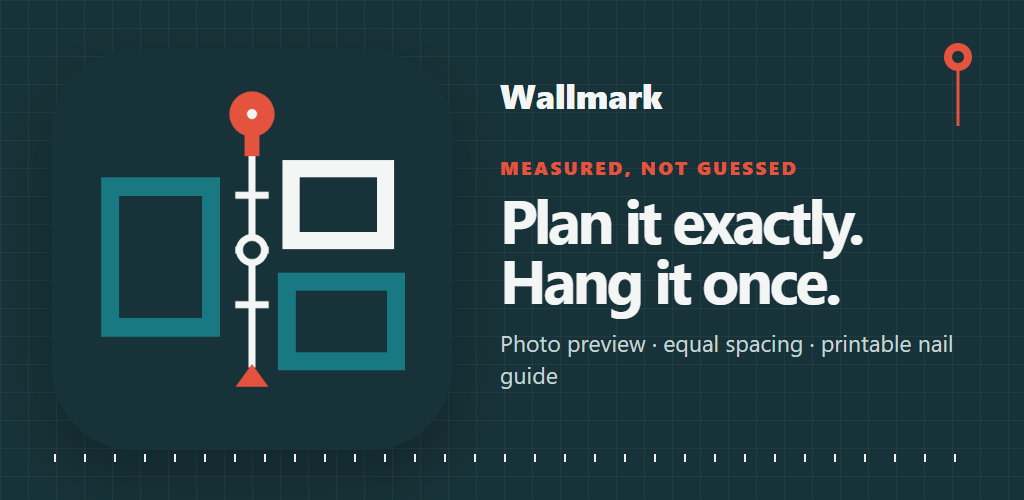 Wallmark gallery wall planner