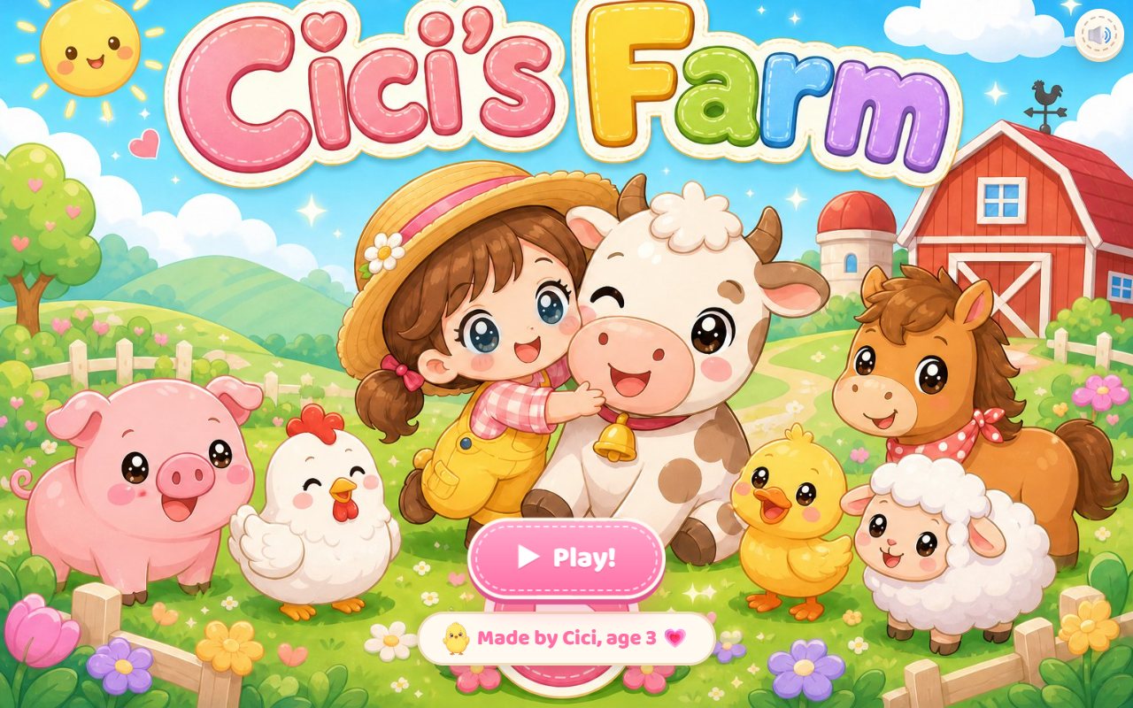 Cici's Farm cooking and farming game