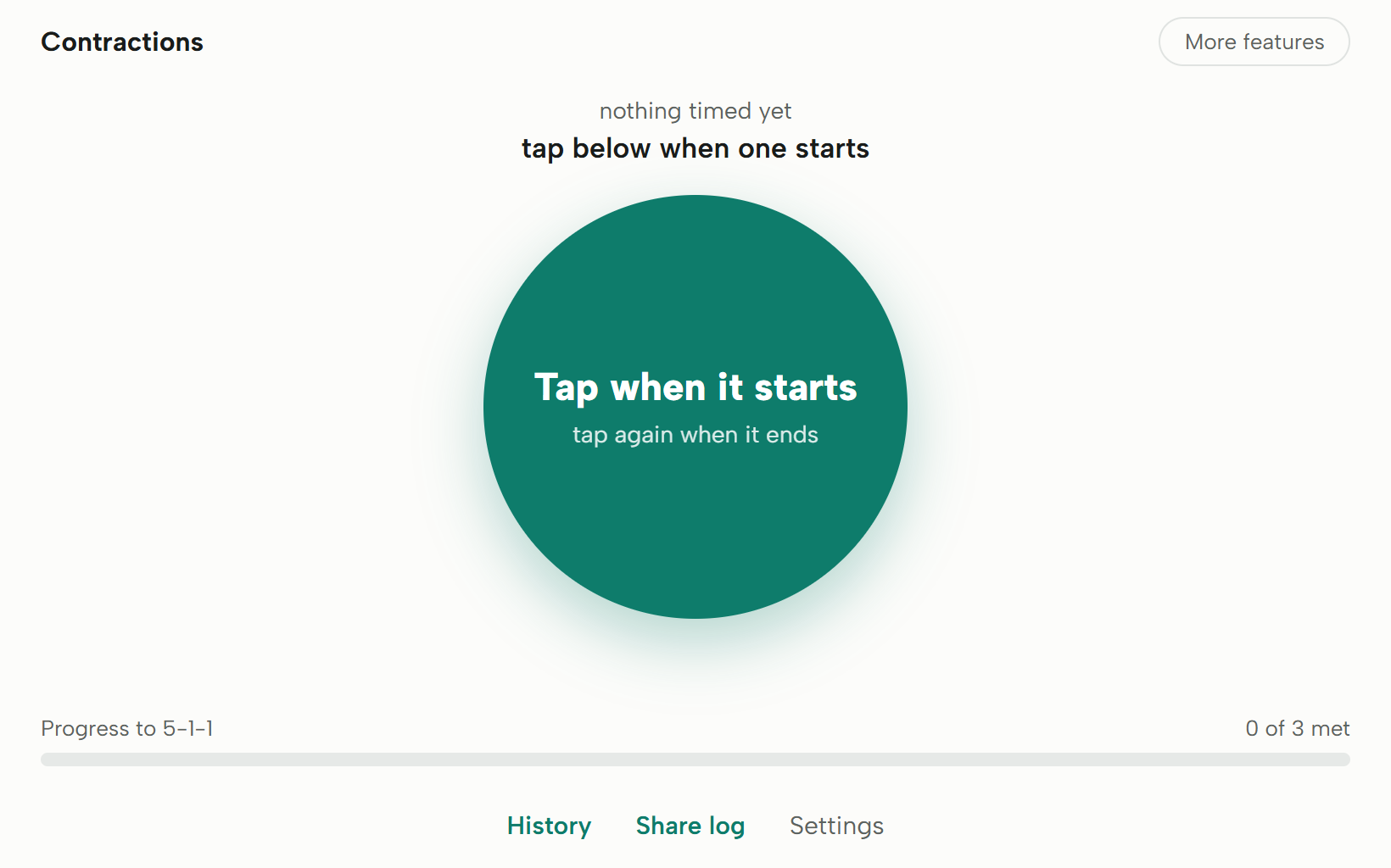 Contraction Timer