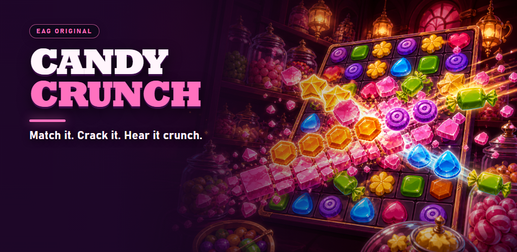 Candy Crunch match three game
