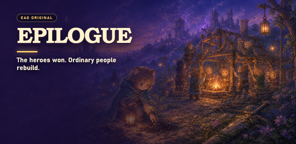 Epilogue magical village rebuilding