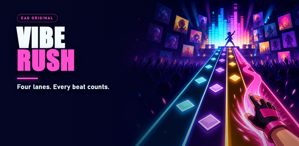 Vibe Rush rhythm game