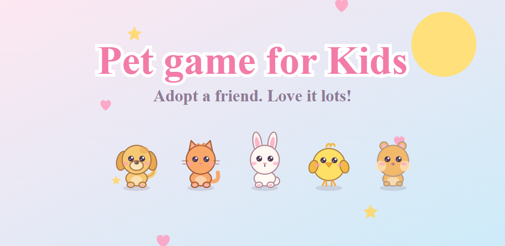 Pet game for Kids